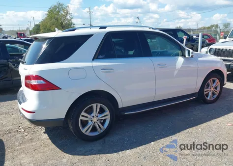 2015 Mercedes-Benz Ml 350 4Matic z USA, uszkodzony, nr VIN 4JGDA5HB9FA496867